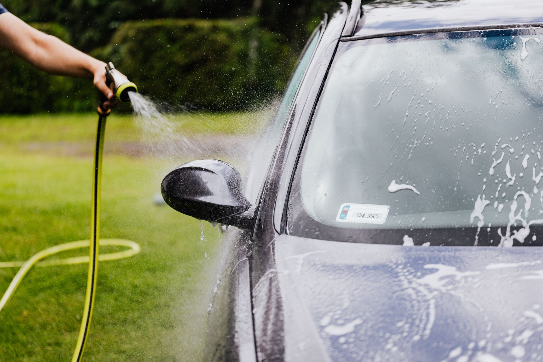 Driveway Cleaning — Exterior Solutions